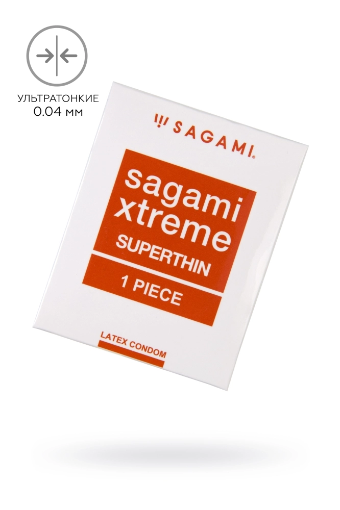 Ультратонкий презерватив Sagami Xtreme Superthin