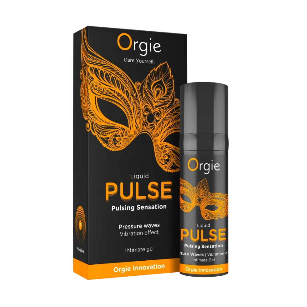 Гель с эффектом пульсации со вкусом ледяной карамели ORGIE Liquid Pulse