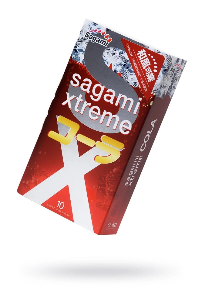Презервативы Sagami Xtreme Cola с ароматом колы