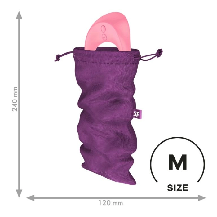 Мешочек для хранения вибромассажера Satisfyer Treasure Bag M