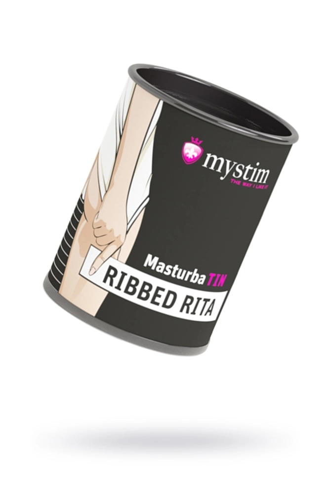 Компактный мастурбатор MasturbaTIN Ribbed Rita
