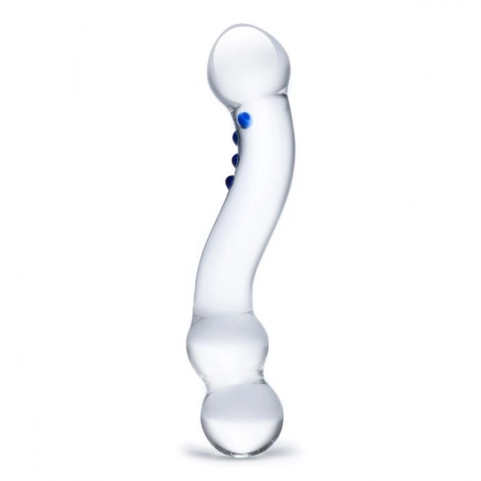 Cтеклянный стимулятор точки G gläs Curved G-Spot Dildo