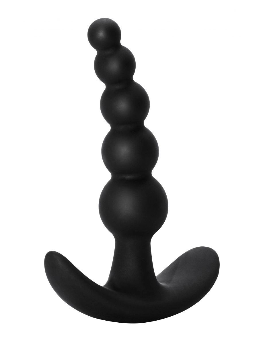Розовая анальная пробка Bubbles Anal Plug - 11,5 см.