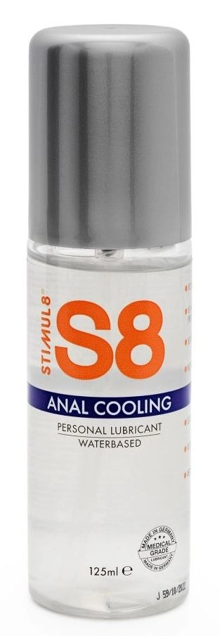 Анальный лубрикант на водной основе с охлаждающим эффектом Stimul8 Anal Cooling