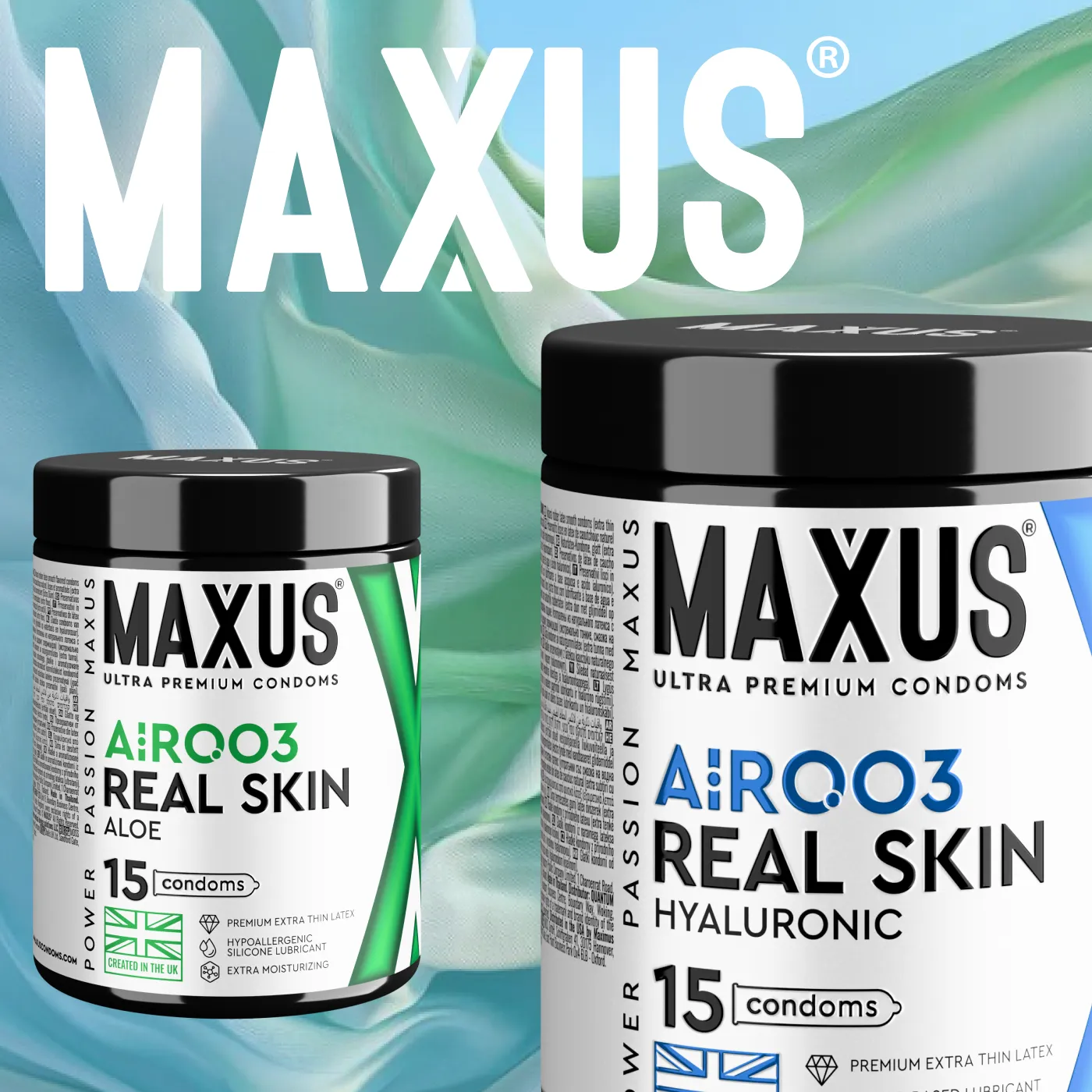 MAXUS AIR 003 REAL SKIN — две новинки для близости