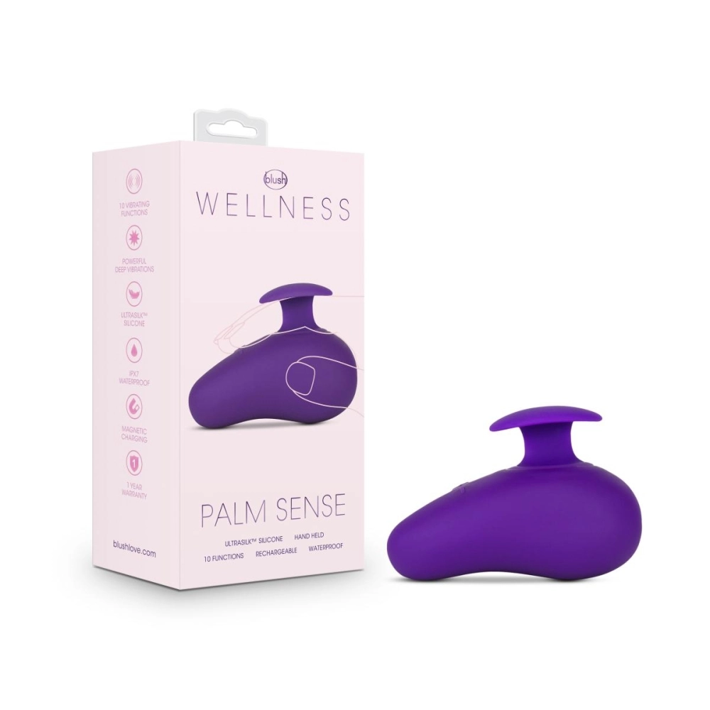 Вибромассажер для эрогенных зон Wellness Palm Sense Clitoris для женщин