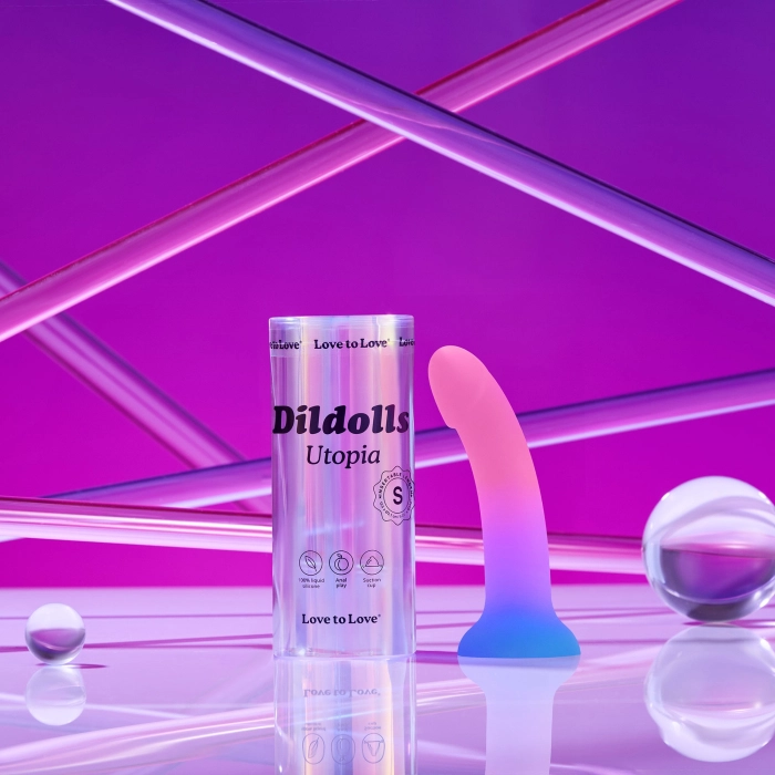 Фаллоимитатор из жидкого силикона Dildolls Utopia