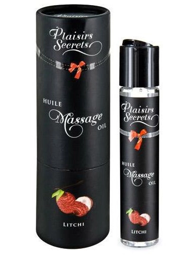 Массажное масло с ароматом личи Huile de Massage Gourmande Litchi - 59 мл.