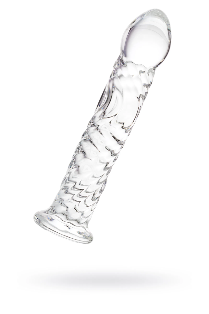 Нереалистичный фаллоимитатор Sexus Glass 16, 5 см