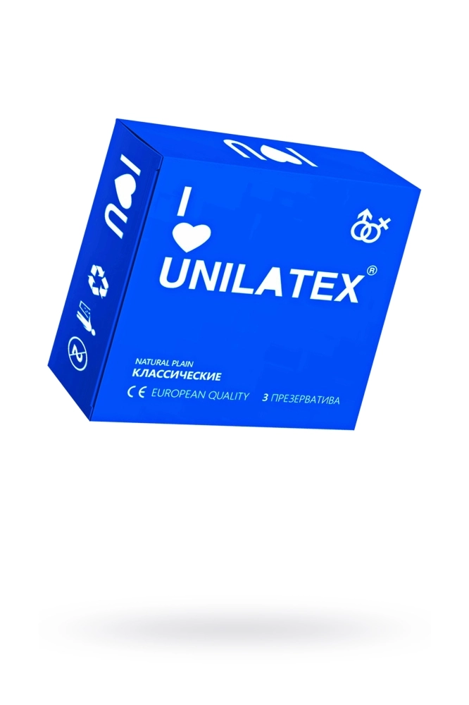Классические презервативы Unilatex Natural Plain