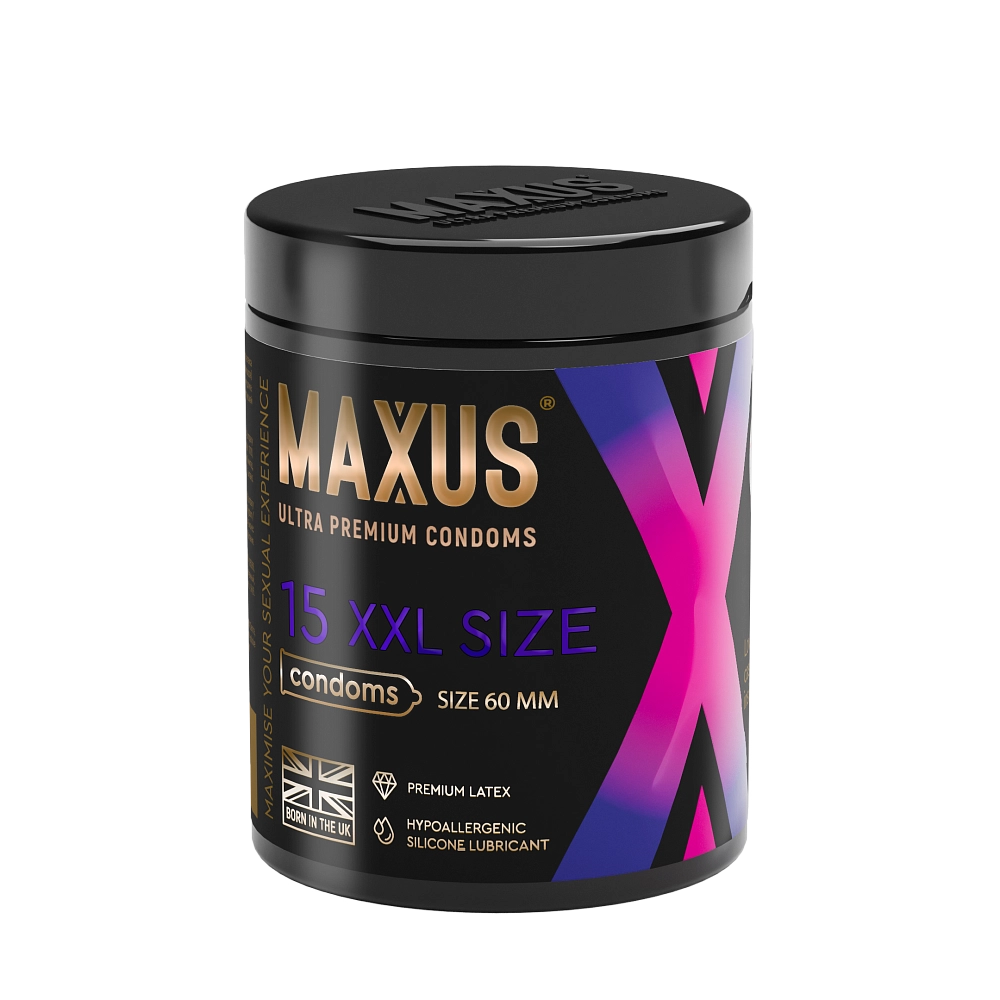 Презервативы увеличенного размера Maxus XXL