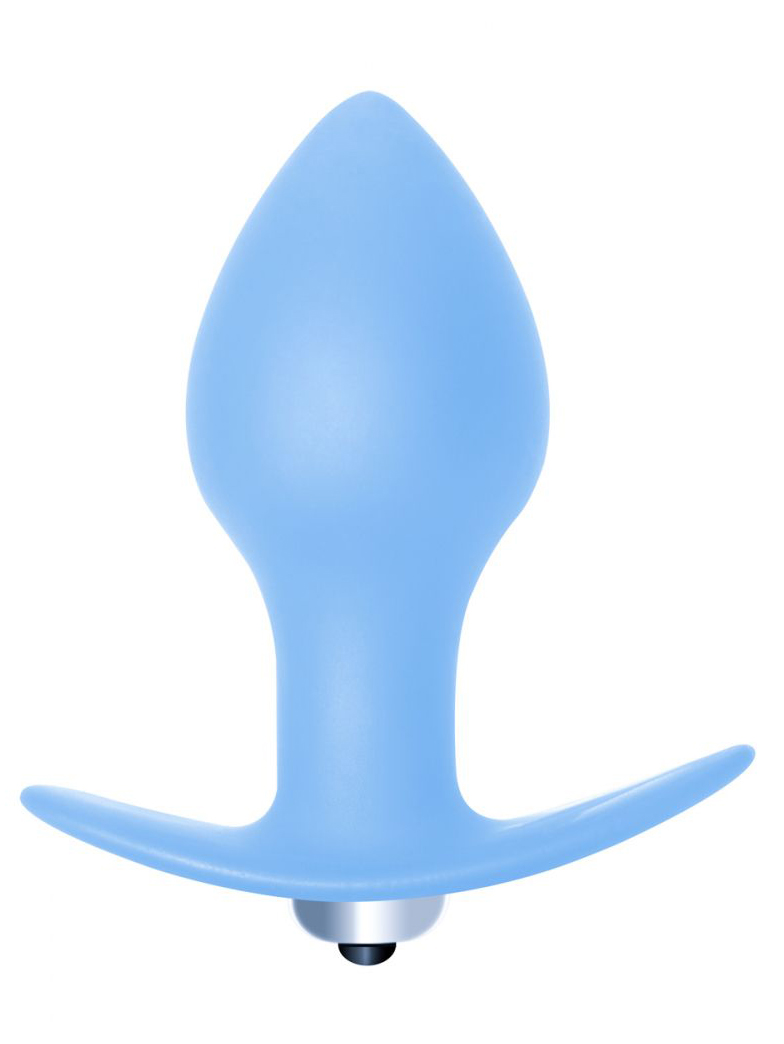 Анальная вибропробка Bulb Anal Plug - 10 см.