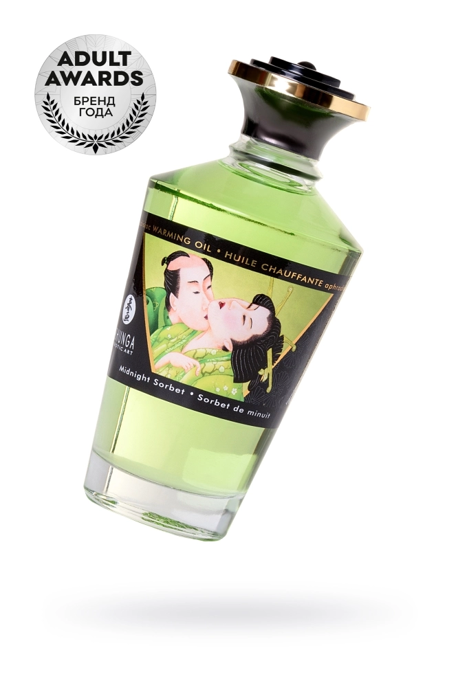 Разогревающее съедобное масло Shunga Aphrodisiac Warming Oil