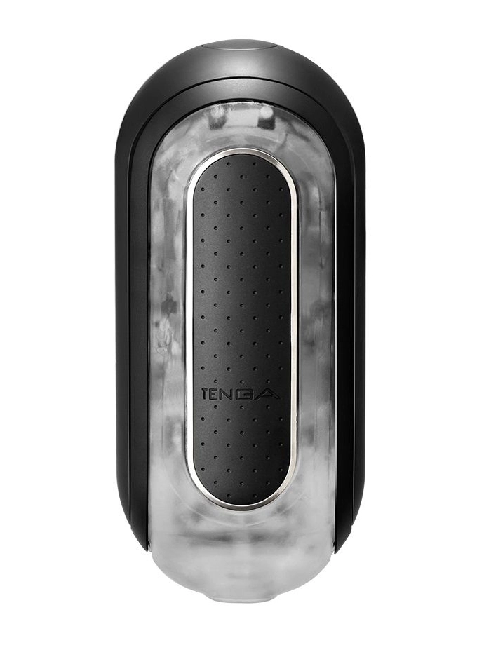 Черный мастурбатор Flip Zero с вибрацией