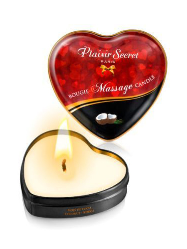 Массажная свеча с ароматом кокоса Bougie Massage Candle - 35 мл.