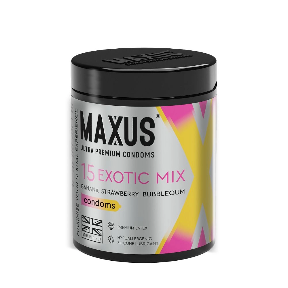 Презервативы ароматизированные Maxus Exotic Mix