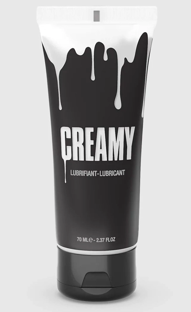 Лубрикант на водно-силиконовой основе Creamy с имитацией спермы