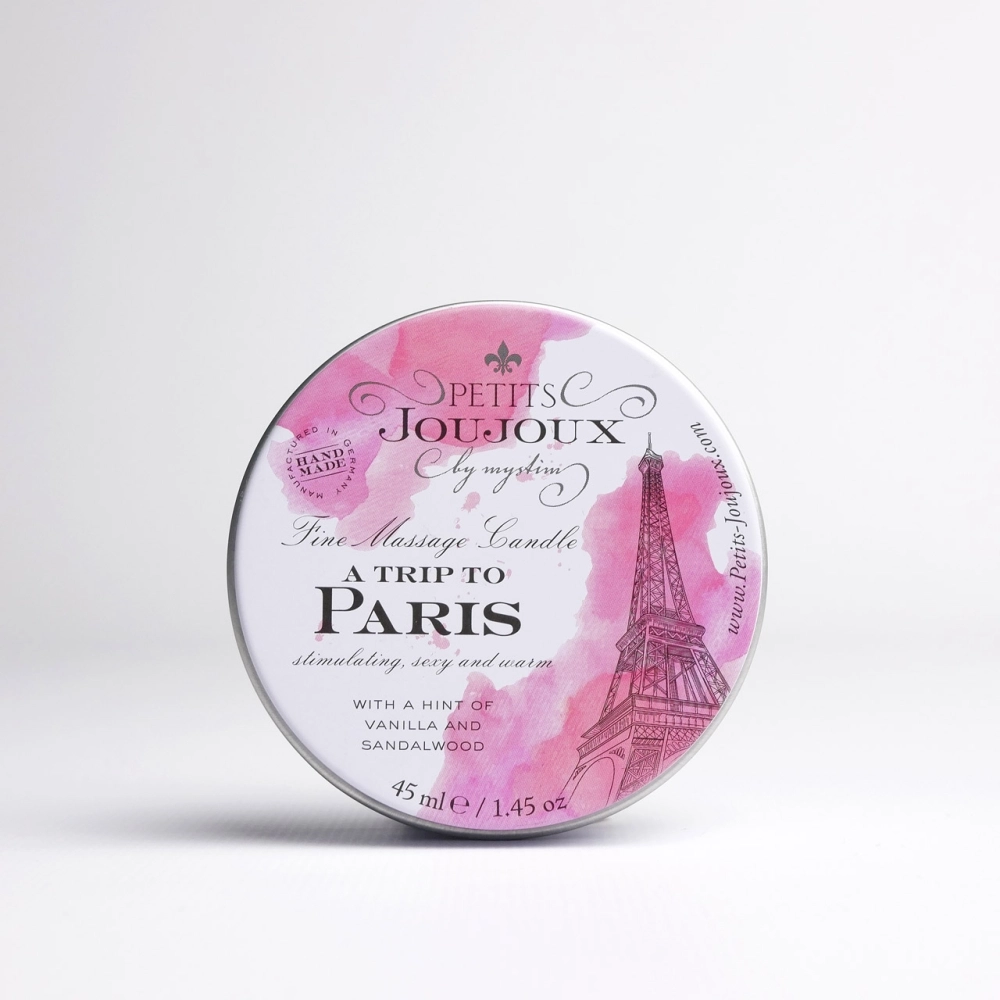 Массажная свеча Petits Joujoux Paris с ароматом ванили и сандалового дерева