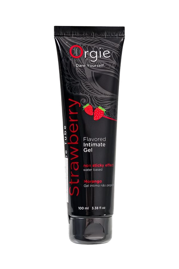 Оральный лубрикант со вкусом клубники Orgie Strawberry