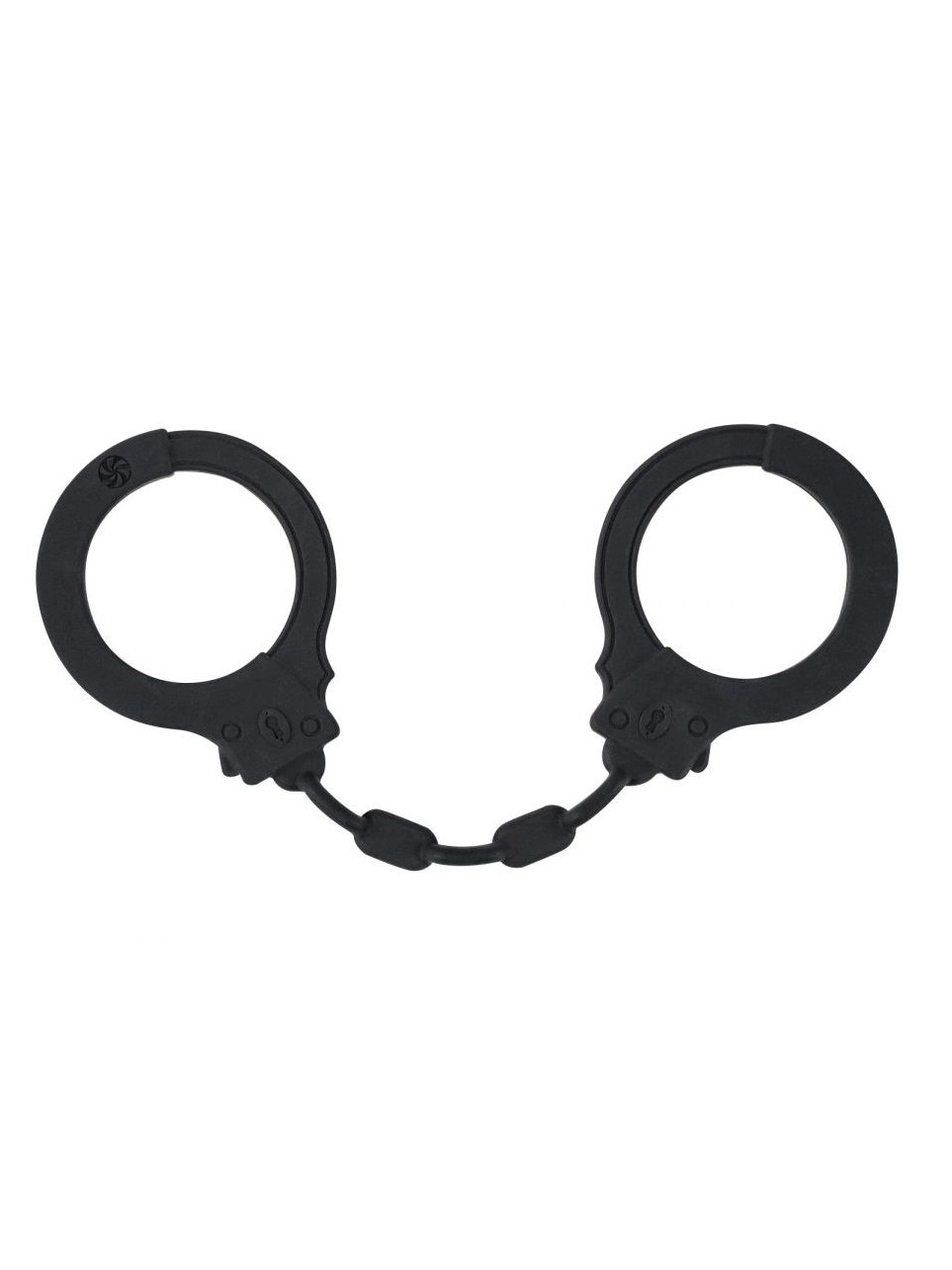 Фиолетовые силиконовые наручники Suppression