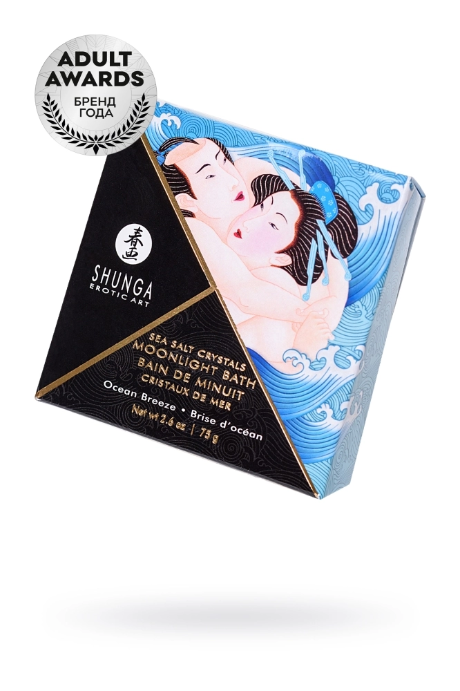 Соль Мёртвого моря Shunga Oriental Crystals с ароматом океанского бриза