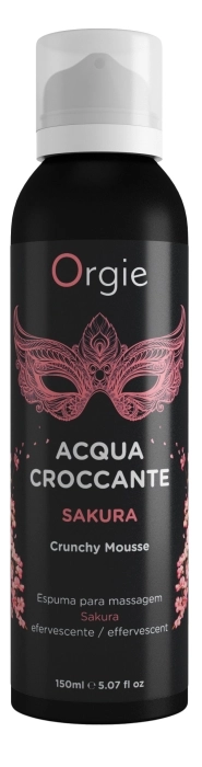 Хрустящая пенка для массажа Orgie Acqua Croccante Sakura 150 мл