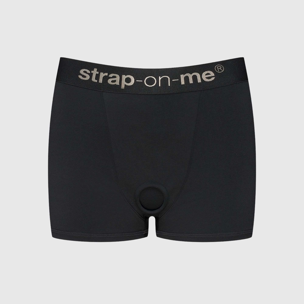 Трусики-боксеры для фиксации насадок Strap-on-me Harness Lingerie Allure