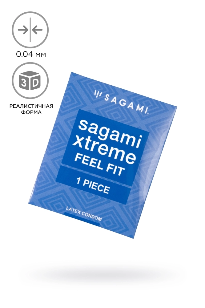 Презервативы Sagami Xtreme Feel Fit 3D