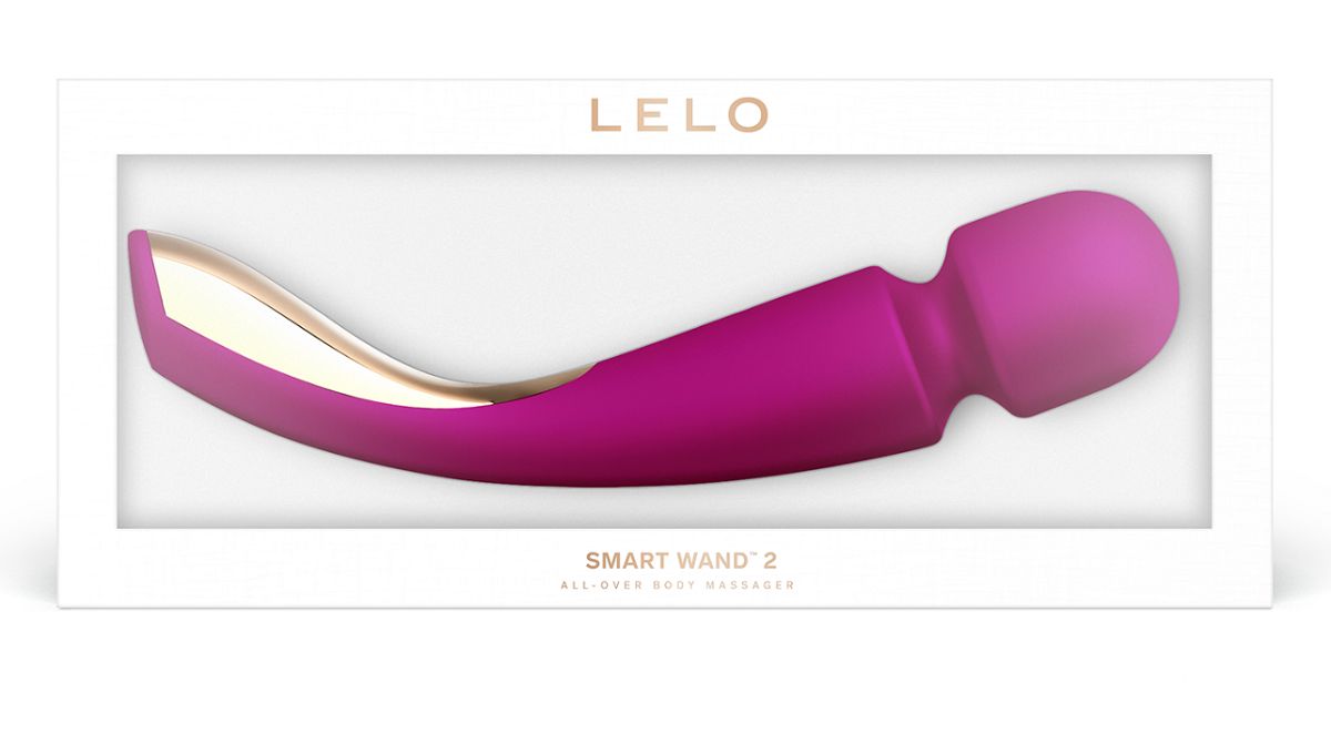 Лиловый вибратор Lelo Smart Wand 2 Large