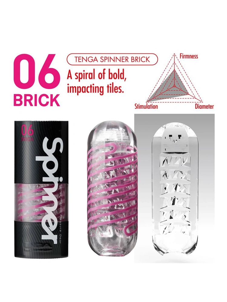 Мастурбатор SPINNER Brick