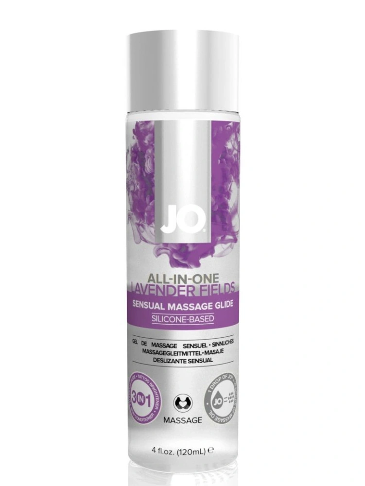 Массажный гель ALL-IN-ONE Massage Oil Lavender с ароматом лаванды