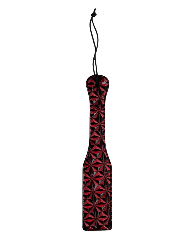 Бордовая шлепалка Luxury Paddle - 31,5 см.