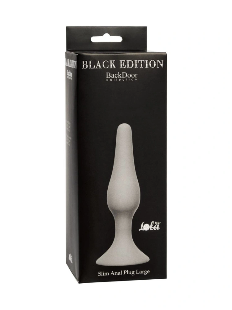 Анальная пробка Slim Anal Plug Large - 12,5 см.