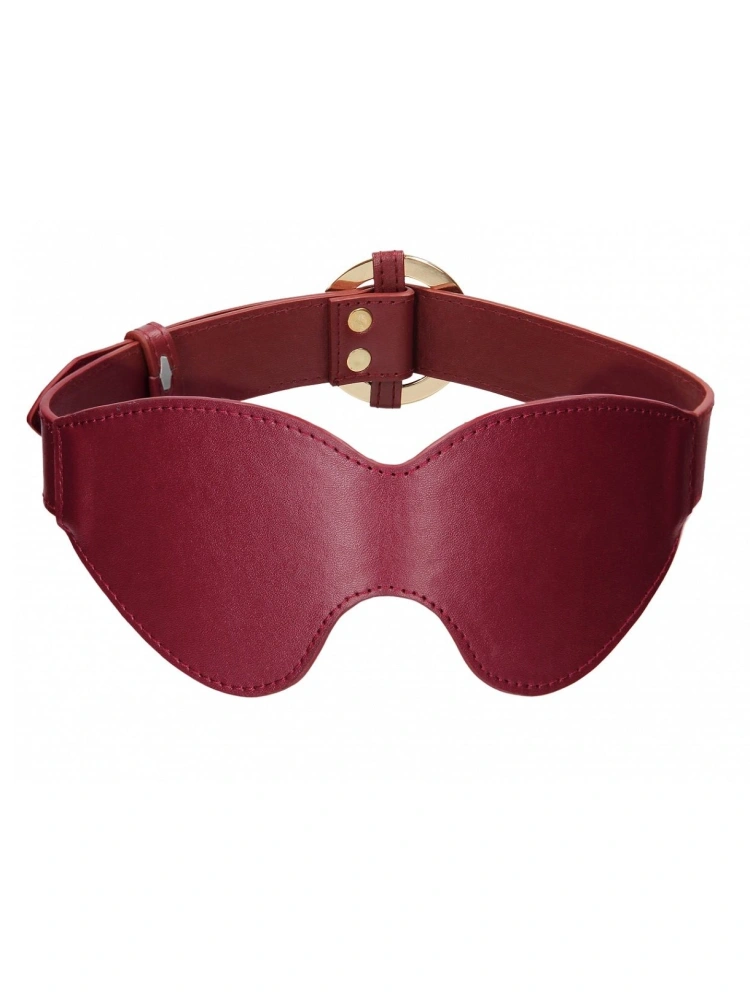 Бордовая маска на глаза Eyemask