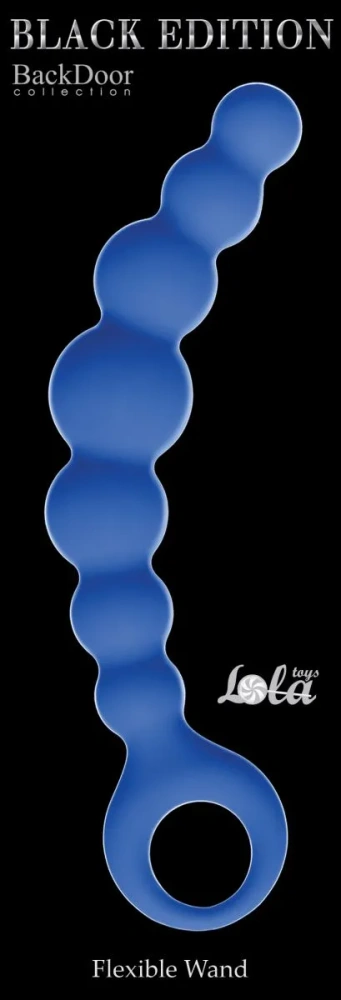 Упругая анальная цепочка Flexible Wand - 18 см.