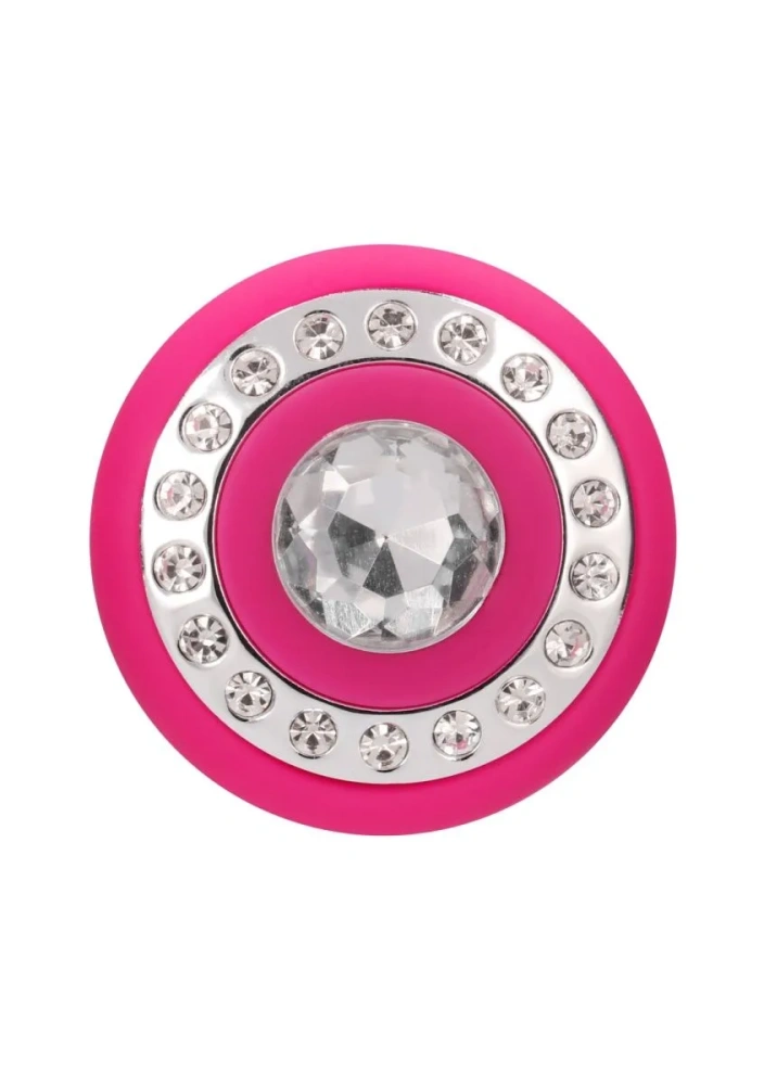 Классический вибромассажер Jewel - 19,5 см.