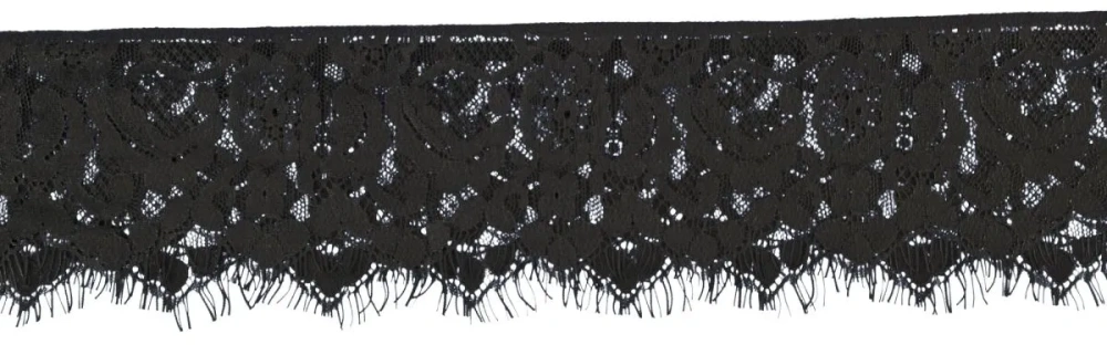 Черная кружевная маска Mystere Lace Mask
