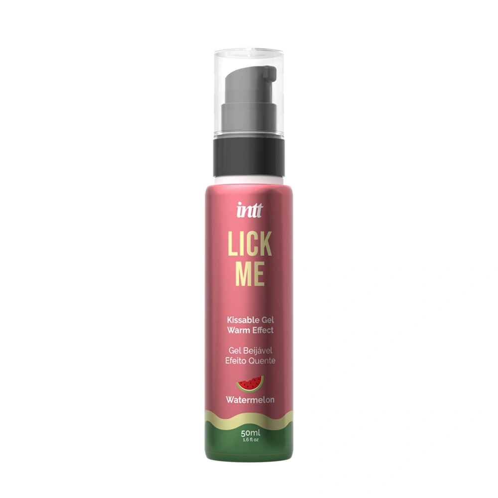 Гель для оральных ласк с арбузным вкусом и согревающим эффектом intt Lick Me