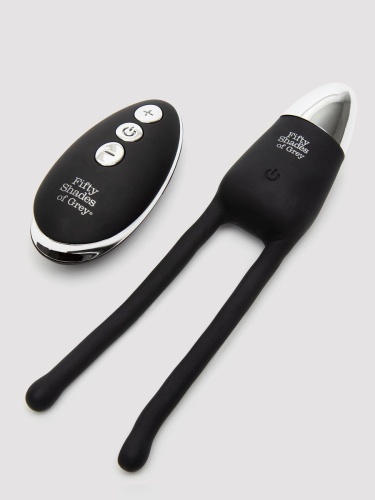 Черный вибратор для пар Relentless Vibrations Remote Couples Vibrator