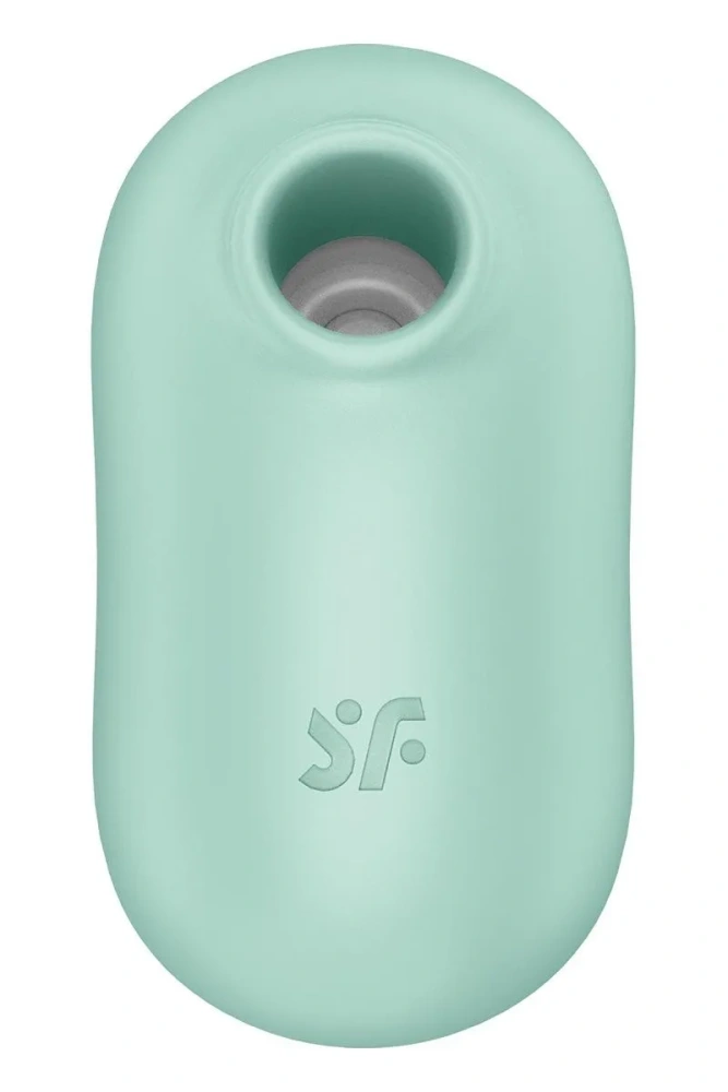 Мятный вакуумный вибростимулятор клитора Satisfyer Pro To Go 2