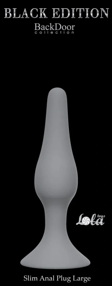 Анальная пробка Slim Anal Plug Large - 12,5 см.