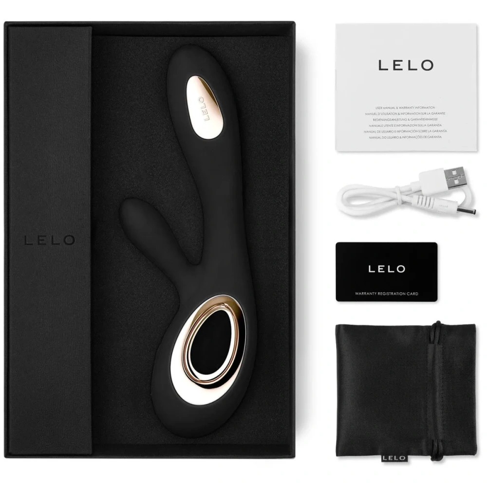 Вибратор-кролик Lelo Soraya Wave - 21,8 см.