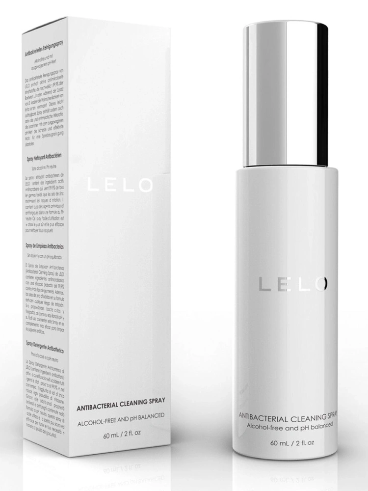 Антибактериальный очищающий спрей LELO - 60 мл.