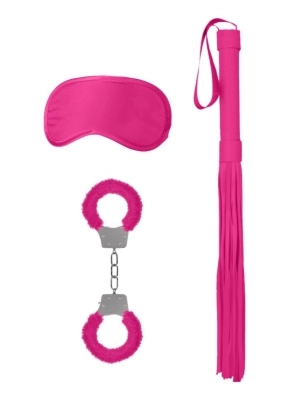Розовый набор для бондажа Introductory Bondage Kit №1