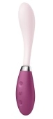 Розовый гибкий вибратор G-Spot Flex 3 - 19,5 см.