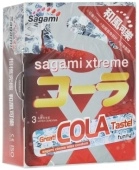 Ароматизированные презервативы Sagami Xtreme Cola - 10 шт.