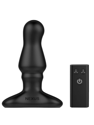 Черный вибростимулятор простаты Nexus Bolster - 12,3 см.