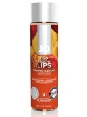 Лубрикант на водной основе с ароматом персика JO Flavored Peachy Lips