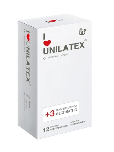 Ультратонкие презервативы Unilatex Ultra Thin