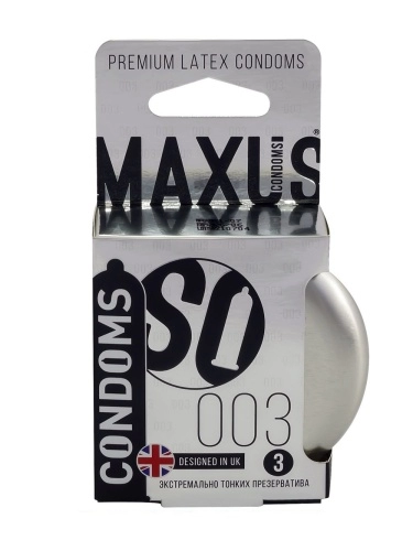 Экстремально тонкие презервативы MAXUS Extreme Thin